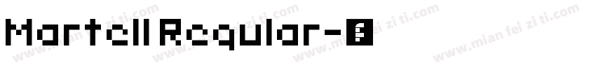 Martell Regular字体转换